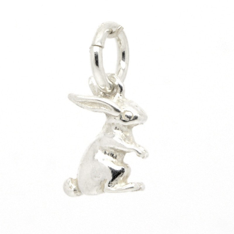 Gold Small Bunny Rabbit Charm - Perfectcharm - 2