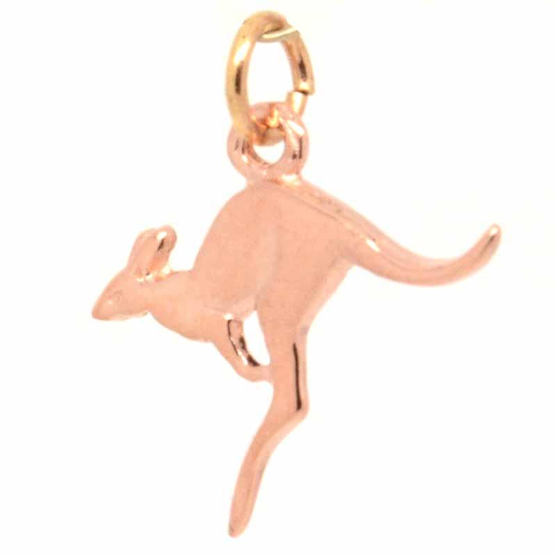 Gold Charm - Gold Small Kangaroo Charm