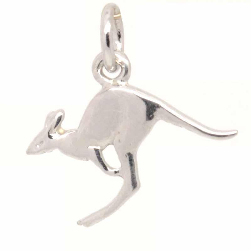 Gold Charm - Gold Small Kangaroo Charm