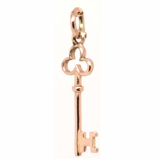 Rose-Gold Charm - Gold Small Key Charm