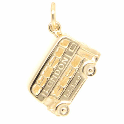 Gold Small London Bus Charm - Perfectcharm - 1