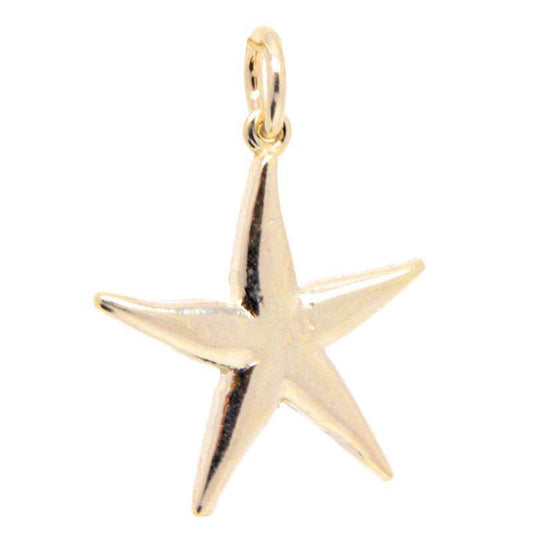 Gold Starfish Charm - Perfectcharm - 1