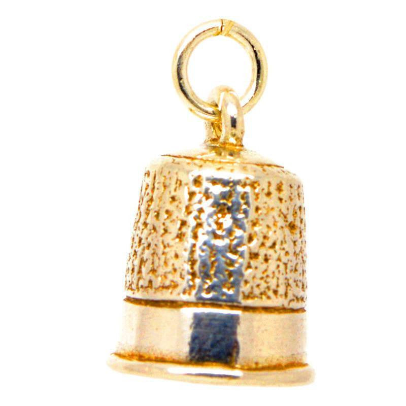 Gold Thimble Charm - Perfectcharm - 1