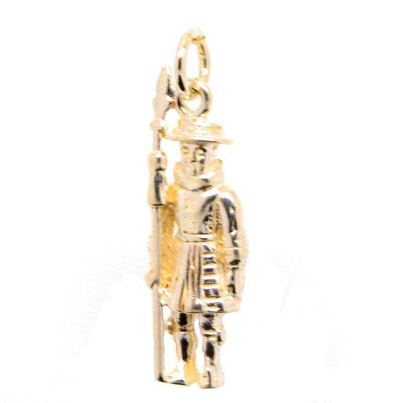 Gold Tower of London Beefeater Charm - Perfectcharm - 1