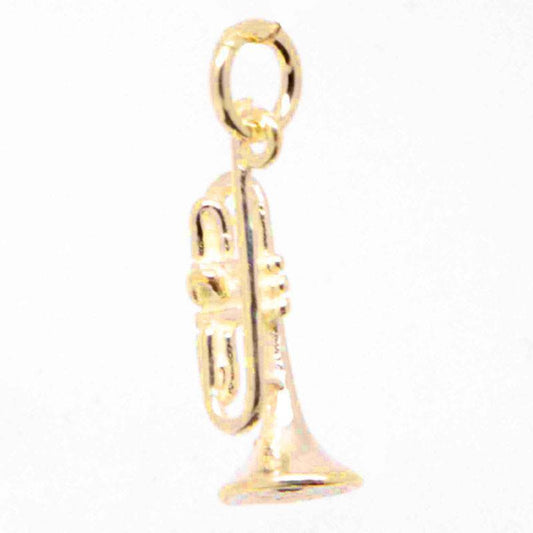 Gold Trumpet Charm - Perfectcharm - 1