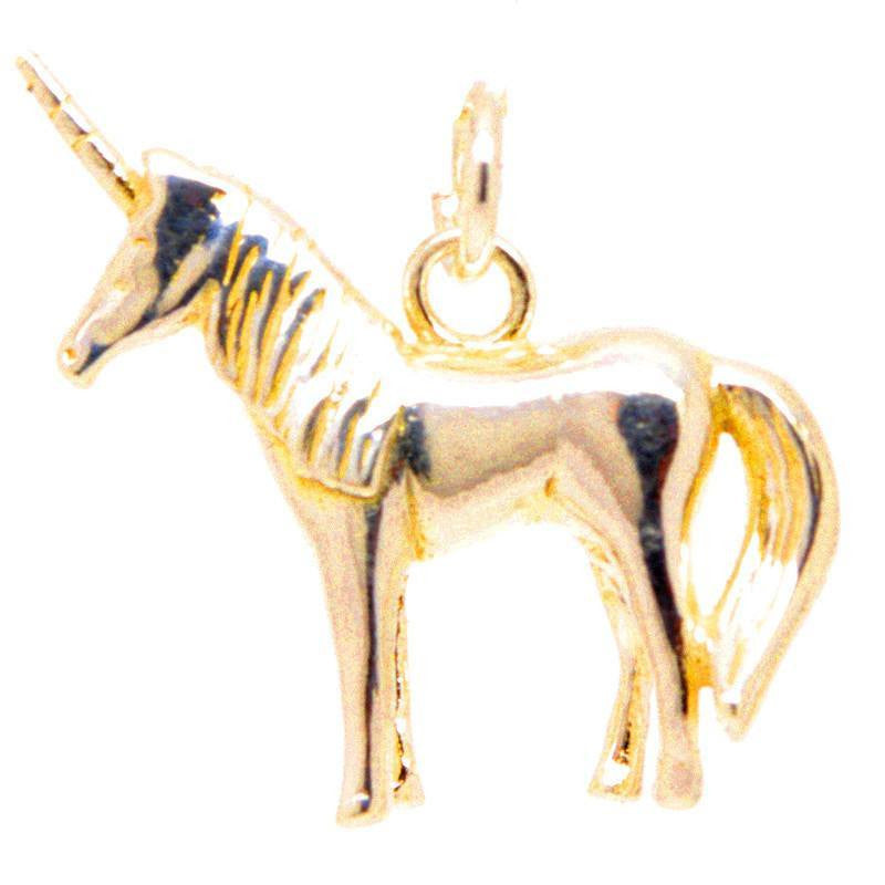 Gold Unicorn Charm - Perfectcharm - 1