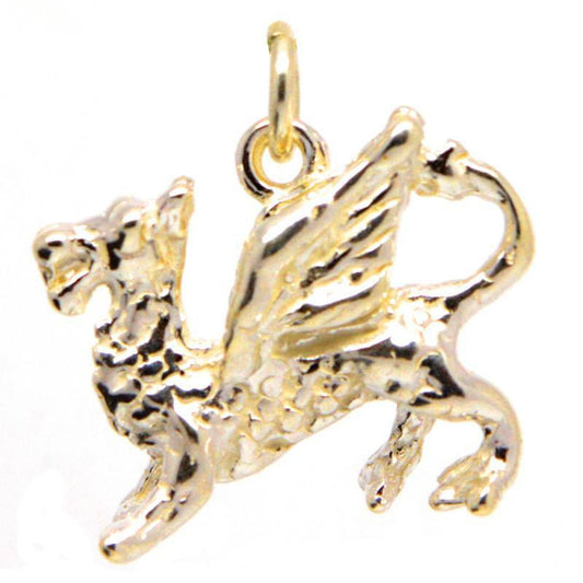 Gold Welsh Dragon Charm - Perfectcharm - 1