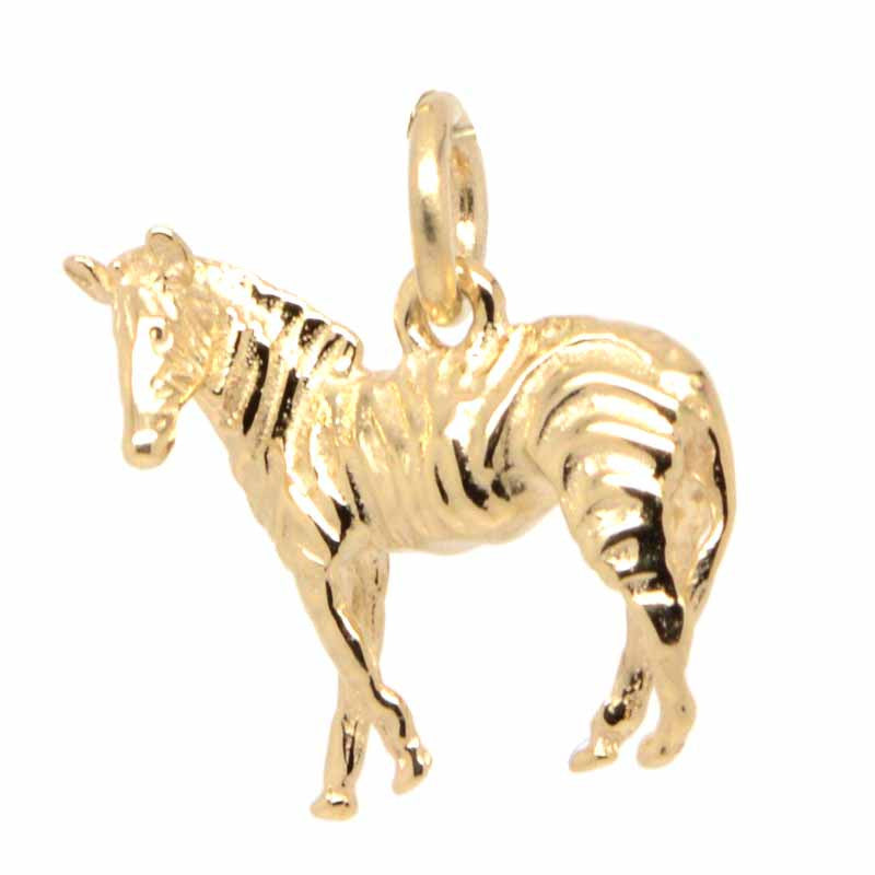 Gold Zebra Charm - Perfectcharm - 1