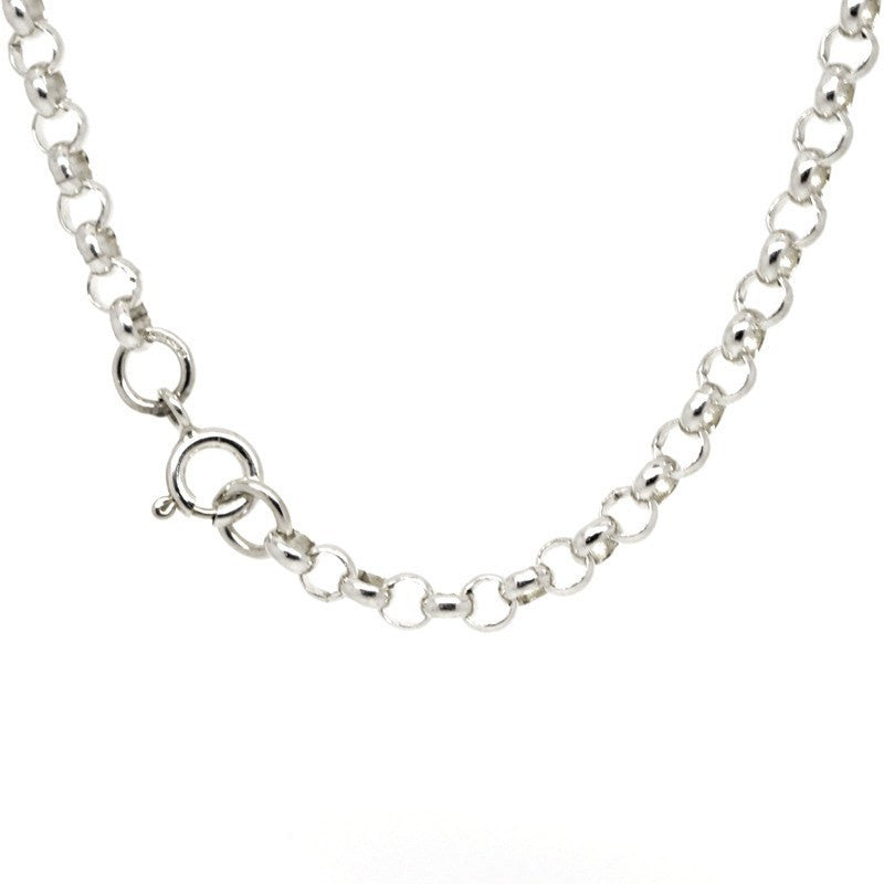 Sterling silver fine belcher necklace - Perfectcharm