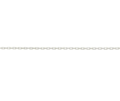 Necklace - Sterling Silver Fine Filed Trace Necklace